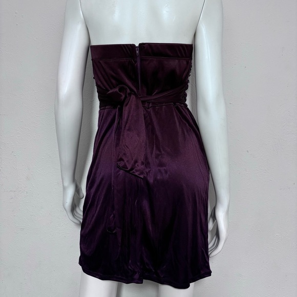 Speechless Strapless Purple sequin formal / prom dress Size 9 - Picture 6 of 6